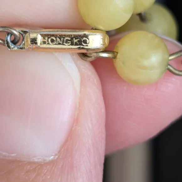 Hong Kong 3 Strand Beaded Necklace - Picture 3 of 5